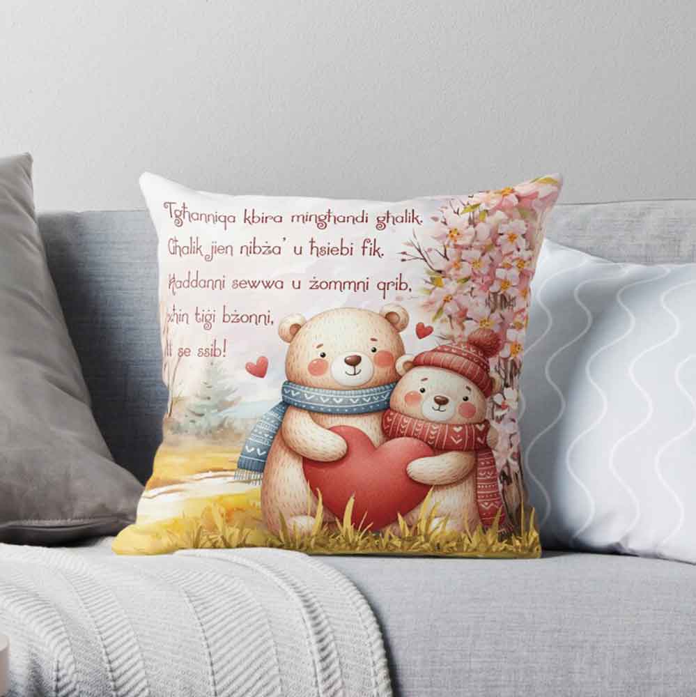 Cushion for loved ones (Bear Hugs)