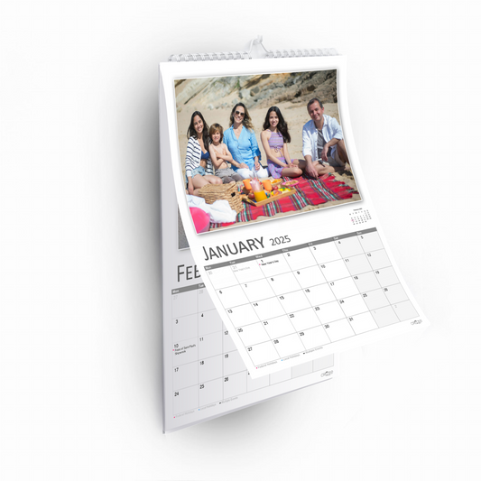 Personalised Photo Calendar 2025 (English)