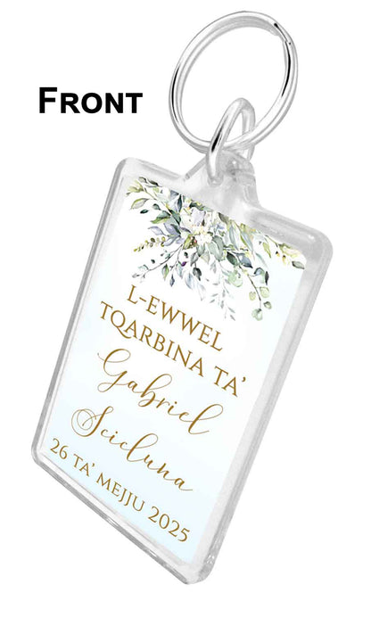 Keychain għal dawk li jagħlqu sninhom f'April