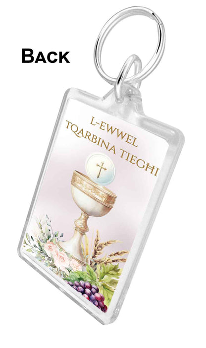 Keychain għal dawk li jagħlqu sninhom f'April