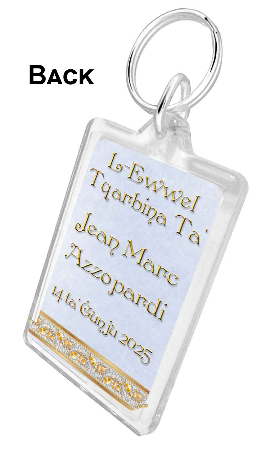 Holy Communion Keychain (Design 2)