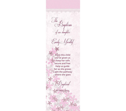 Baptism Bookmark (Design 2)