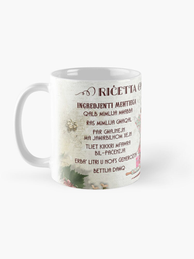 Mug for mother (Riċetta Għal Omm Ideali)