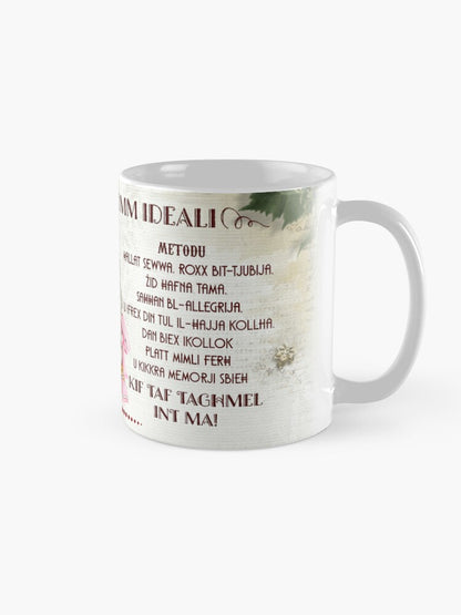 Mug for mother (Riċetta Għal Omm Ideali)