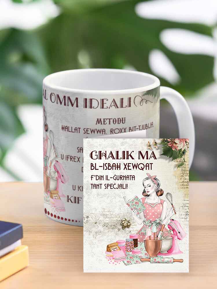 Mug for mother (Riċetta Għal Omm Ideali)