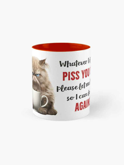 Funny Mug with Grumpy Cat