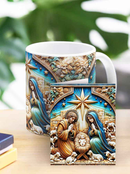 Mug tal-Milied biċ-Ċerva