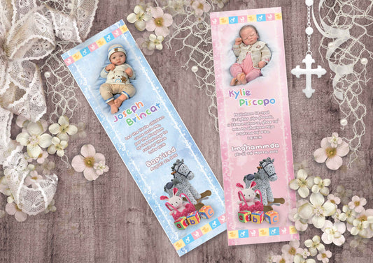 Baptism Bookmark (Design 5)