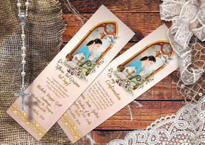 Holy Confirmation Bookmark (Design 12)