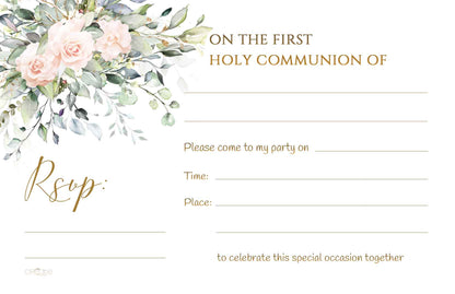 Holy Communion Invites Design 22