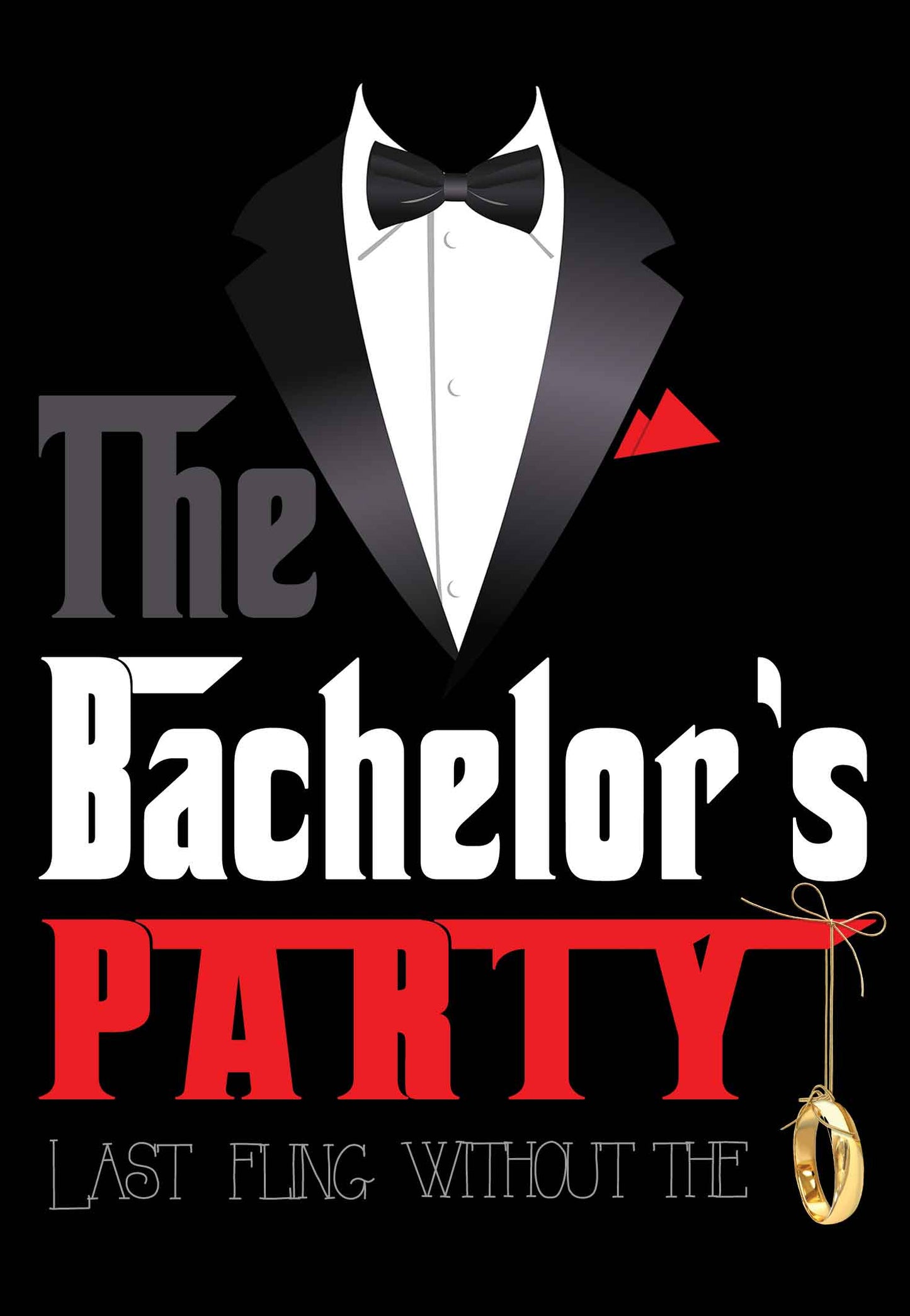 Bachelors Party Card (Suit)