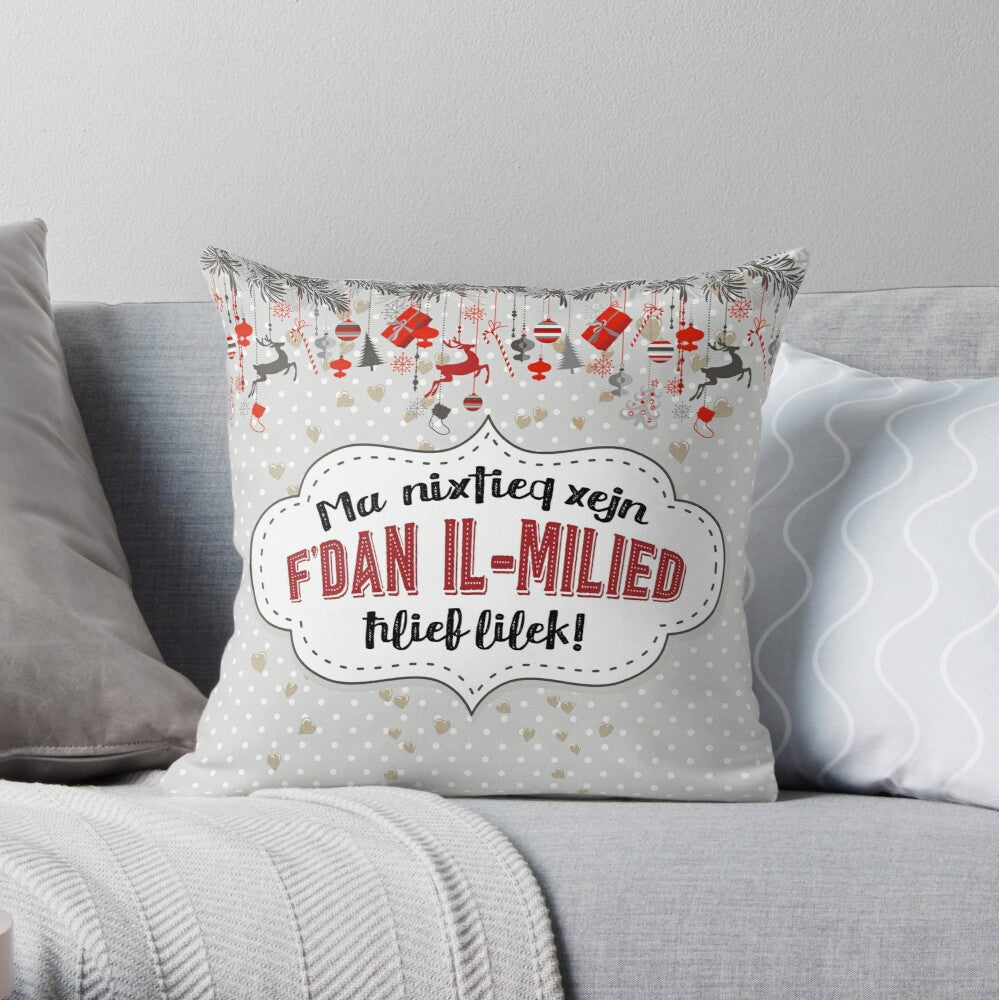 Christmas cushion (for loved ones)