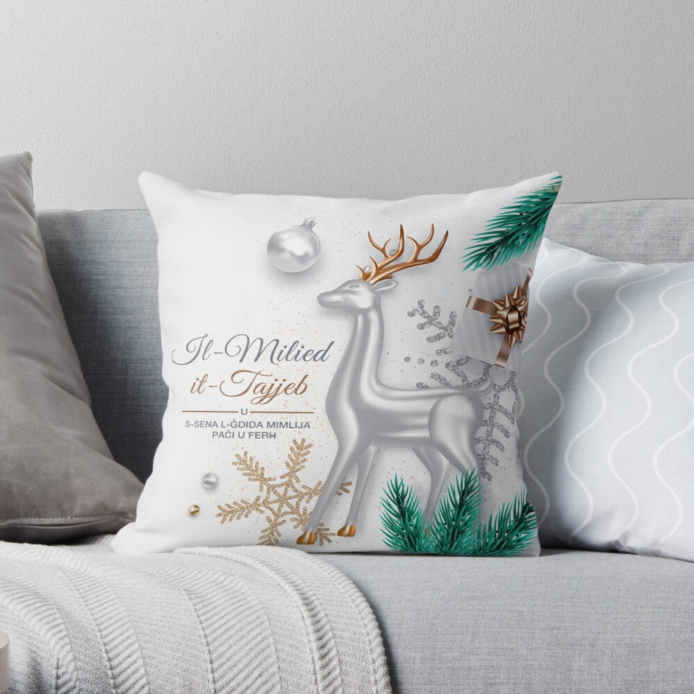 Christmas cushion (with Reindeer)