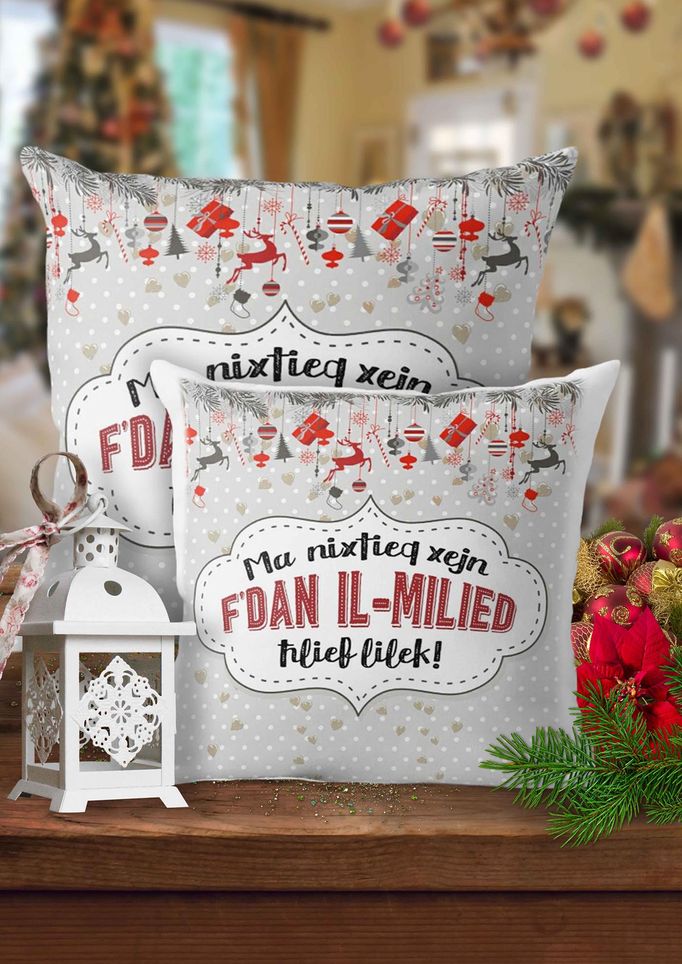 Christmas cushion (for loved ones)