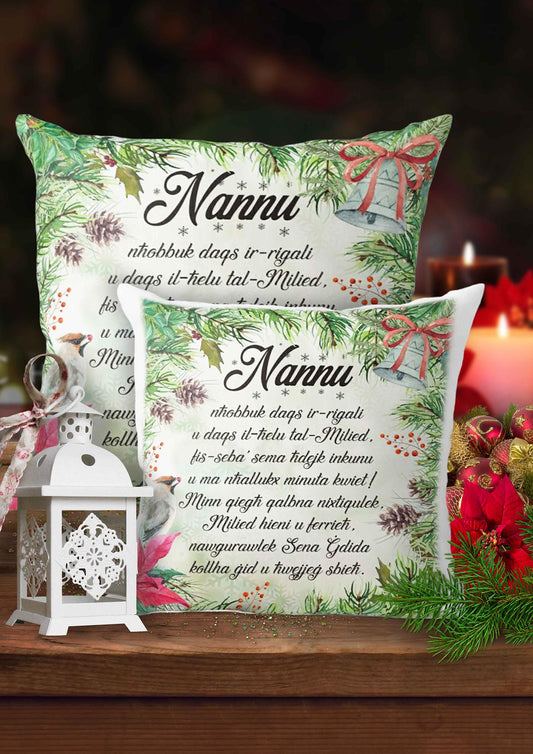 Cushion tal-Milied għal Nannu