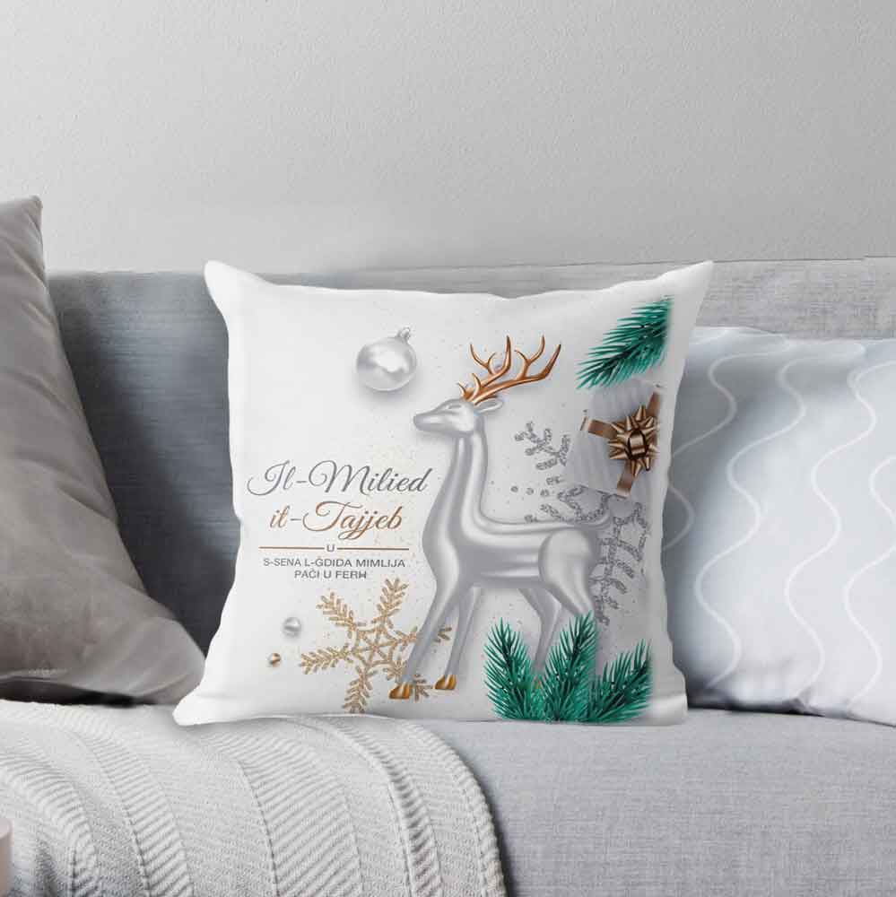 Christmas cushion (with Reindeer)