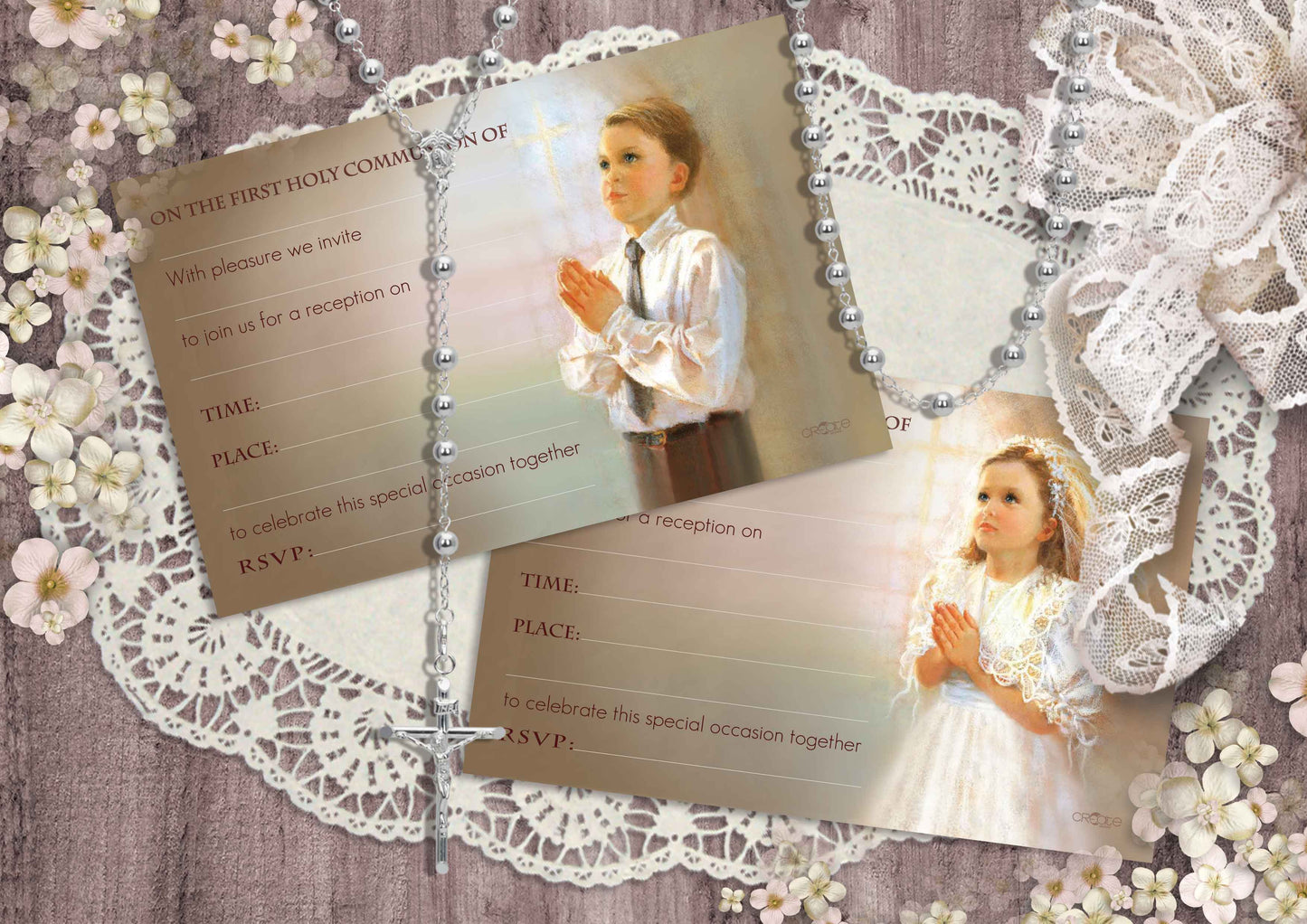 Holy Communion Invites - Design 5