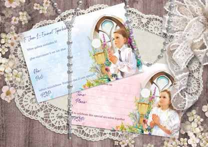 Holy Communion Invites - Design 9