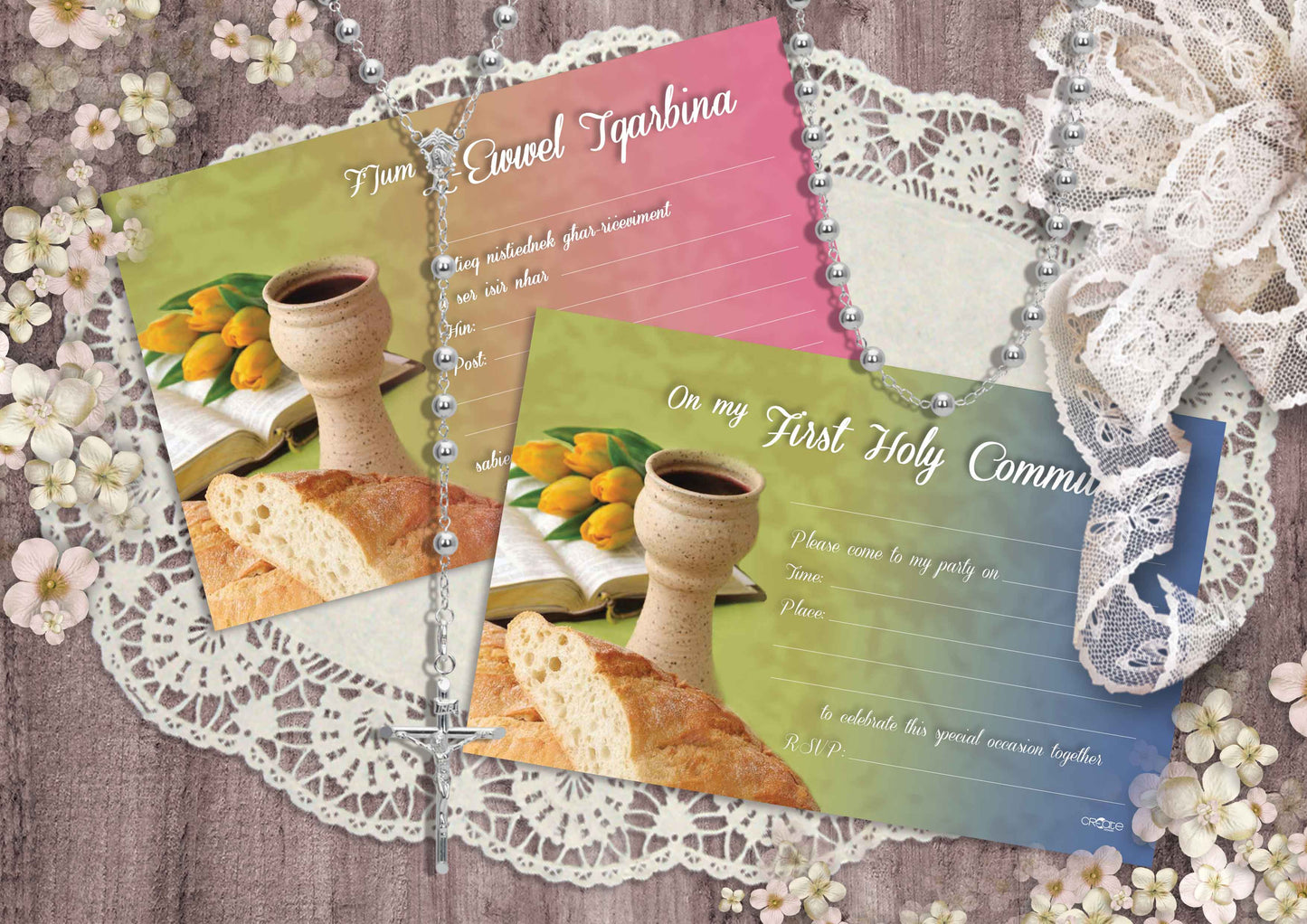 Holy Communion Invites Design 2