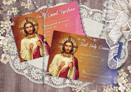 Holy Communion Invites Design 5