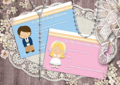 Holy Communion Invites Design 9