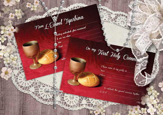 Holy Communion Invites Design 2 (Open)