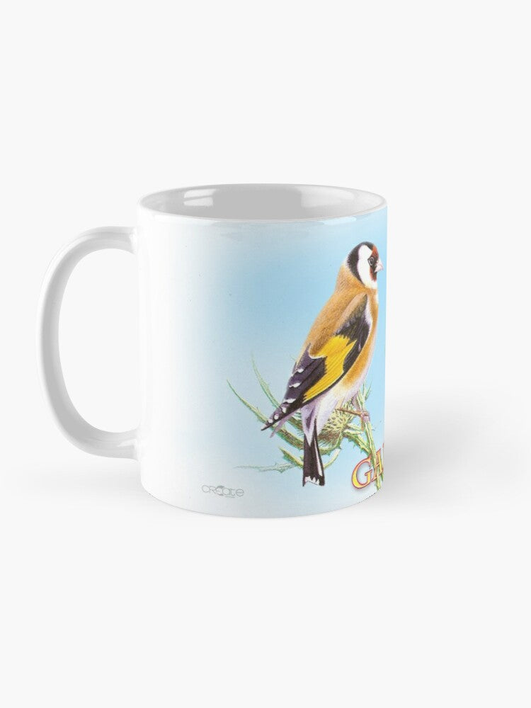 Mug with an image of Bird (ta' Gardell)