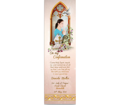 Holy Confirmation Bookmark (Design 12)