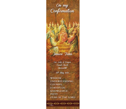 Holy Confirmation Bookmark (Design 1)