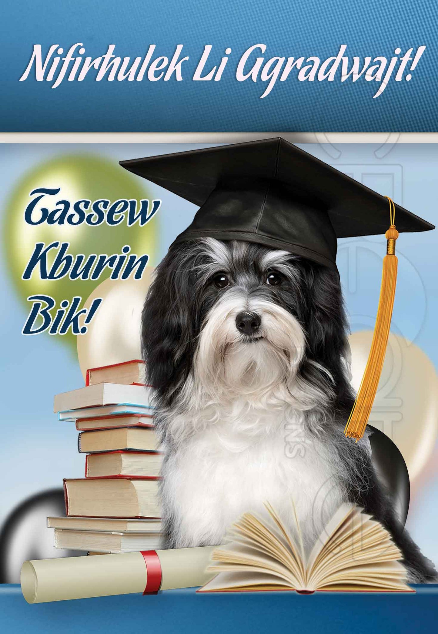 Graduation card (male)