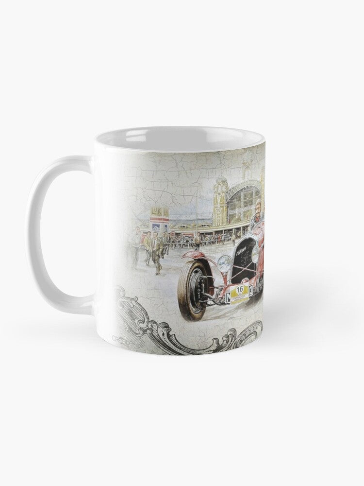 Mug with a picture of a vintage car (style 2)