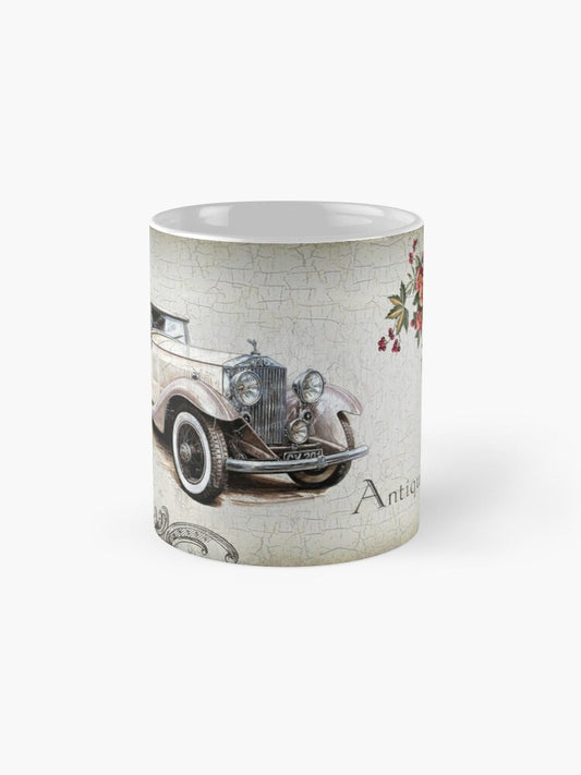 Mug with a picture of a vintage car (style 3)