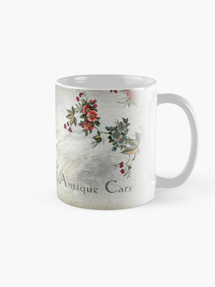 Mug bi stampa ta' karozza antika (Stil 7)