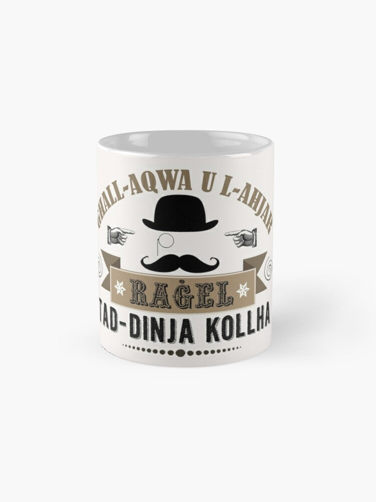 Mug for the best man in the world (Aqwa Raġel tad-Dinja)