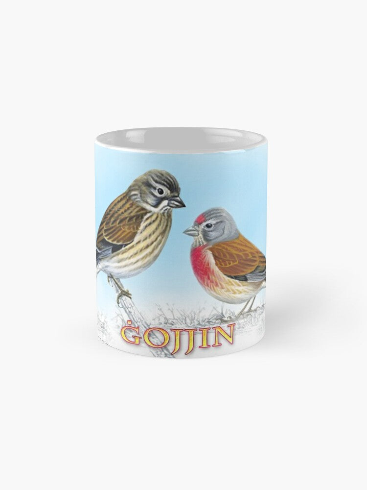 Mug with an image of Bird (ta' Ġojjin)