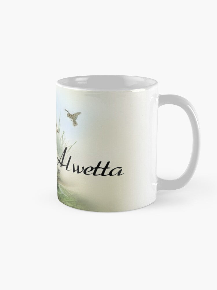 Mug with an image of (t' Alwetta)