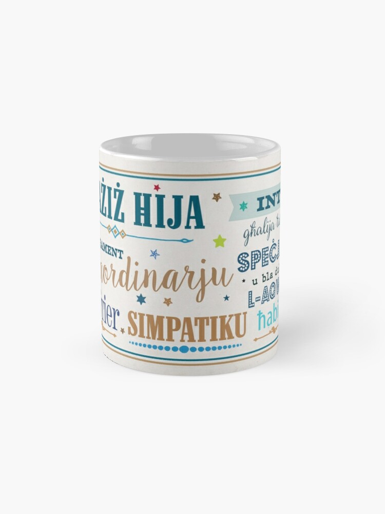 Mug għal Ħija bil-kliem imżejjen