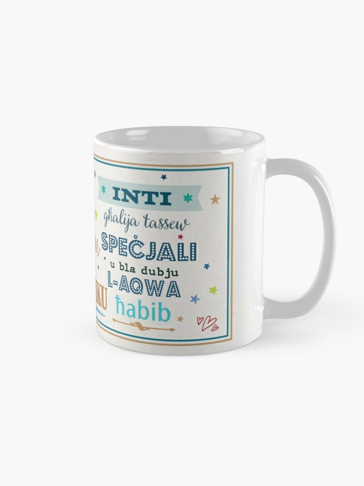 Mug għal Ħija bil-kliem imżejjen