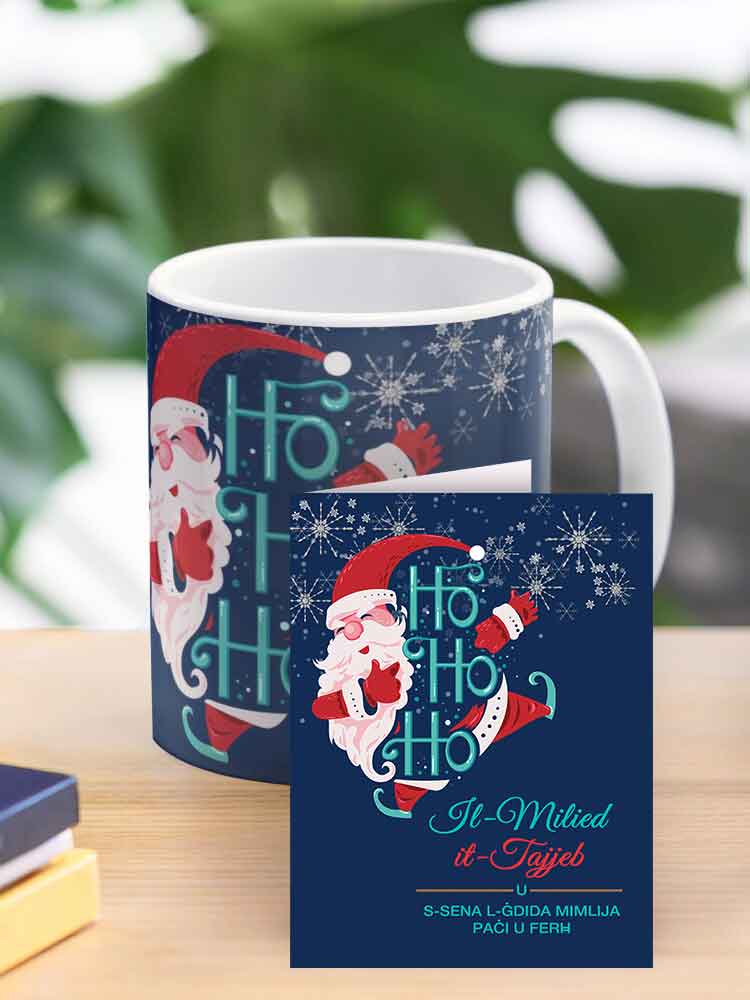 Christmas mug (with Santa Claus)