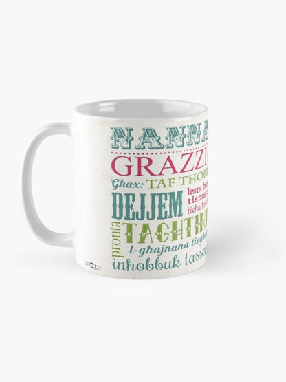 Mug for grandmother with words (with words)