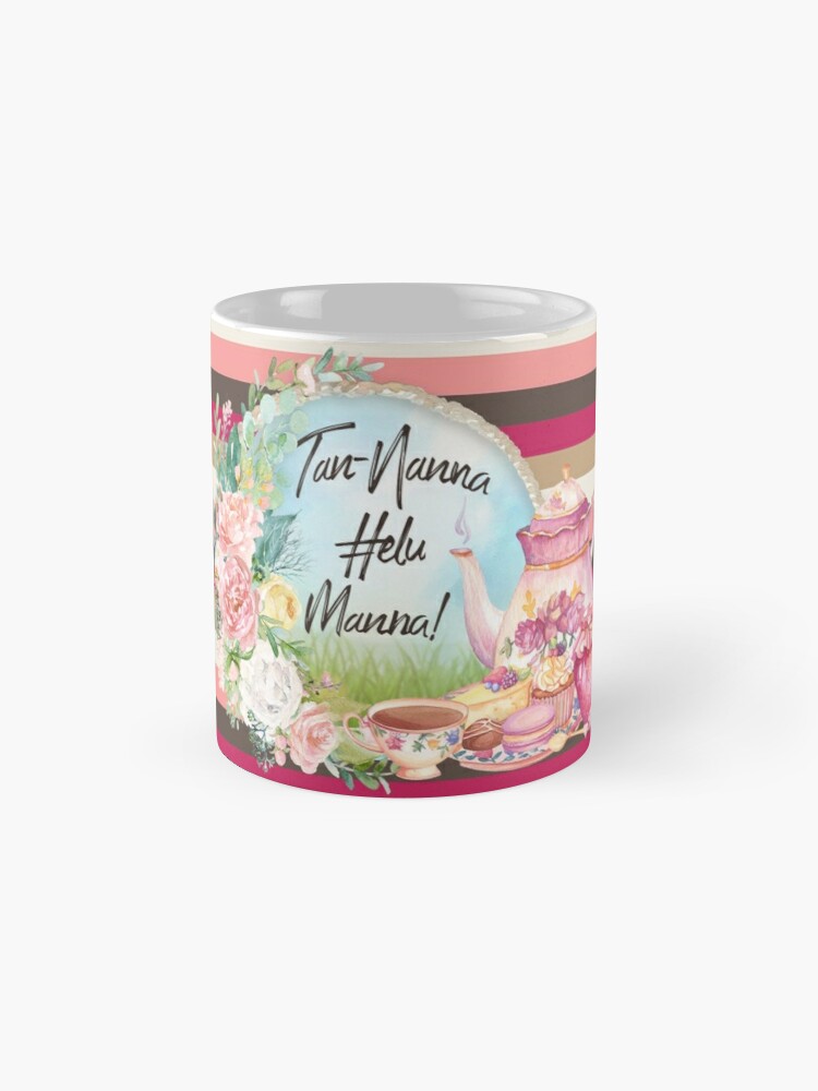 Mug for grandmother with words (Nanna Helu Manna)