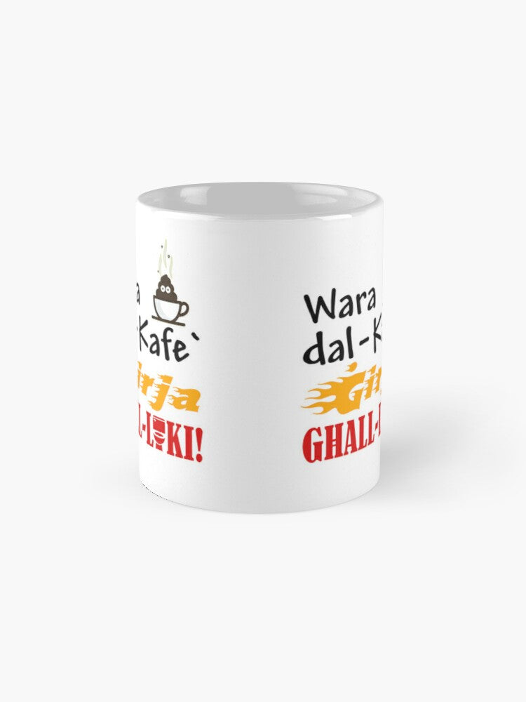 Funny Mug with text (Ġirja għall-Loki)