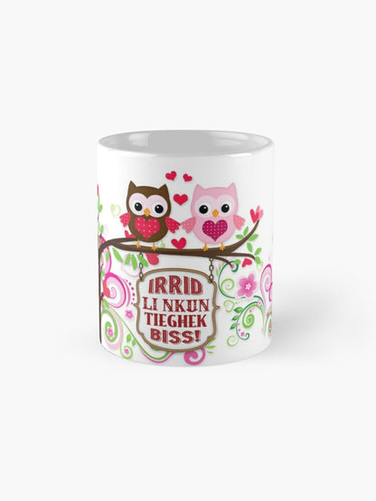 Mug for loved ones (with cute owls)