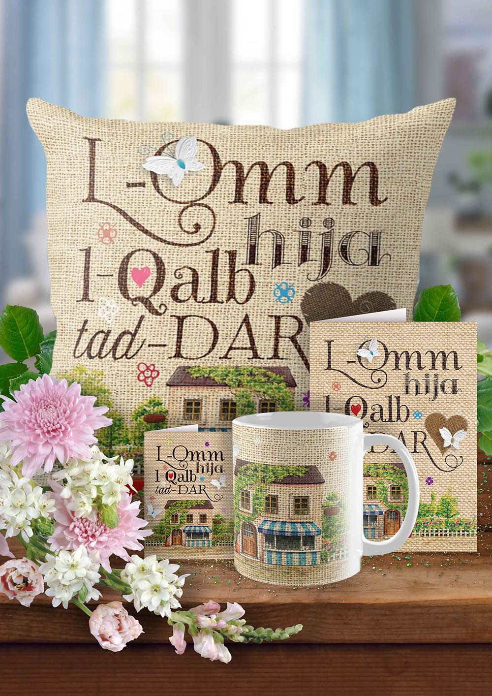 Complete set for Mother's Day (L-Omm hija l-Qalb tad-dar)