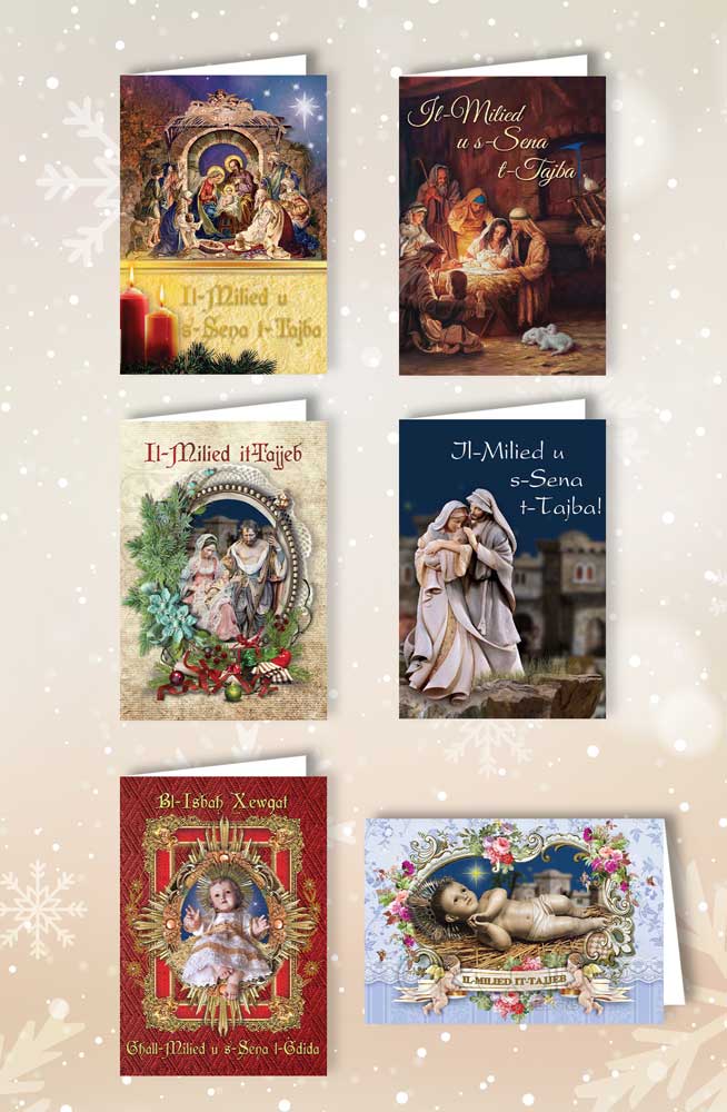 Pack of 6 Christmas Cards (Religious)