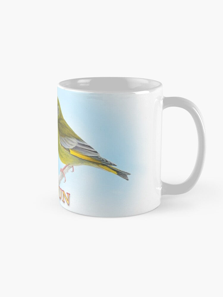 Mug with an image of Bird (ta' Verdun)