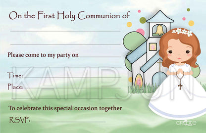 Holy Communion Invites Design 17