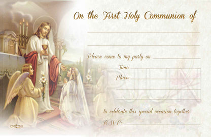 Holy Communion Invites Design 7