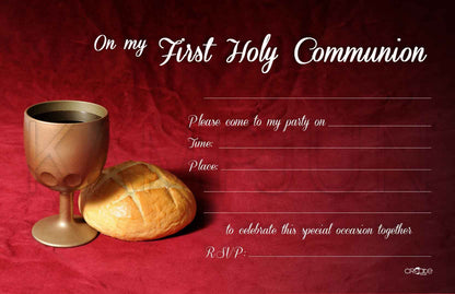 Holy Communion Invites Design 2 (Open)