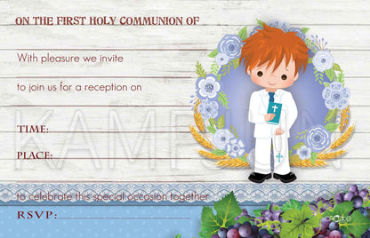 Holy Communion Invites - Design 4